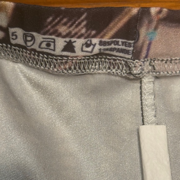 Steampunk Gear Print Leggings - Picture 9 of 10